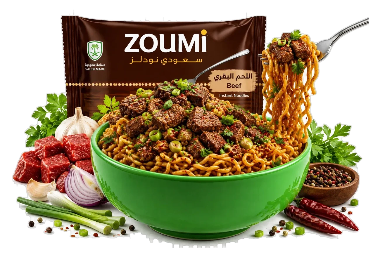 Zoumi Beef flavor noodles