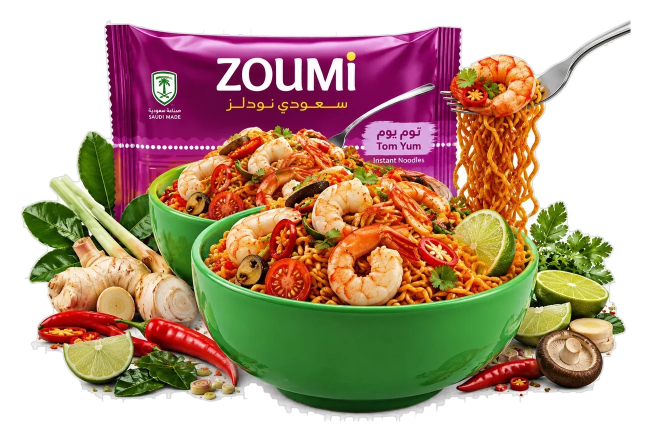 Zoumi Tom Yum flavor noodles